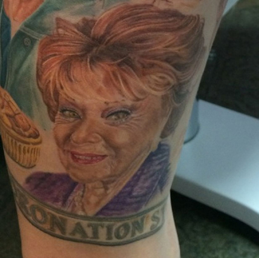 superfan tatto..